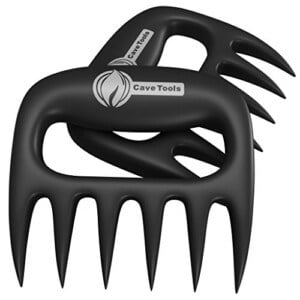 Pulled Pork Shredder Claws - Strongest BBQ Meat Forks - Shredding Handling & Carving Food - Claw Handler Set for Pulling Brisket from Grill Smoker or Slow Cooker - BPA Free Barbecue Paws